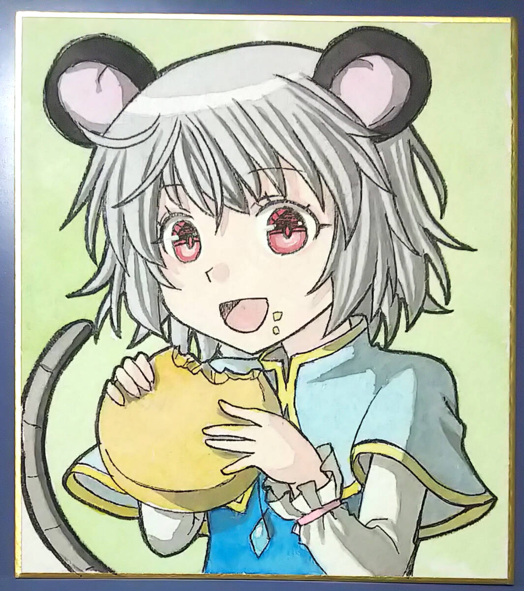 直筆色紙　東方　ナズーリン　HAPPYCLOVER 直筆色紙 東方 ナズーリン HAPPYCLOVER Yahoo!オークション