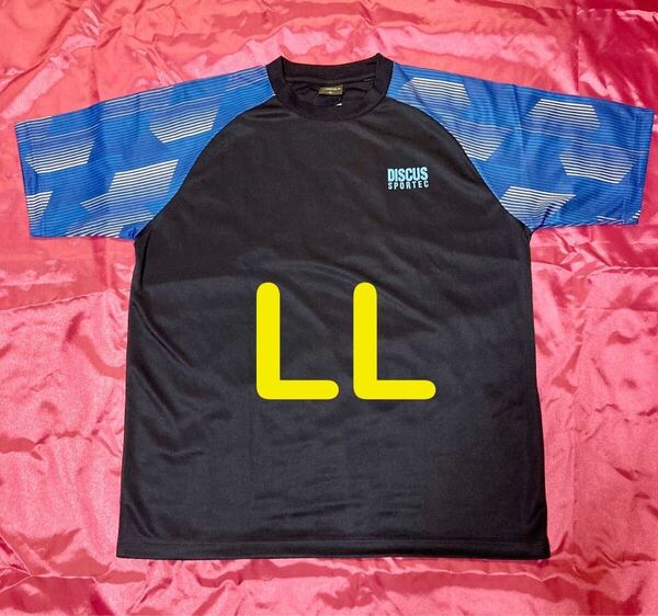 DISCUS SPORTEC ディスカス メッシュ半袖Tシャツ テニス スポーツ メンズLL