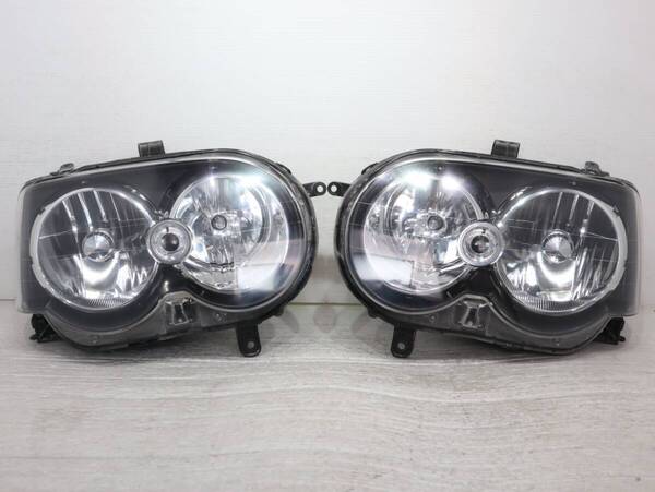 キレイ HID 【コーティング済】 キセノン 車検〇 KOITO 100-51786 管理BR56-12 ムーブ ムーヴ カスタム L150S L160S ヘッドライト 左右