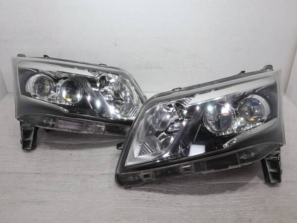 破損なし 後期 【コーティング済】 LED 迅速発送 100-51094 管理BR58-3 ムーブカスタム LA100S LA110S ヘッドライト 左右