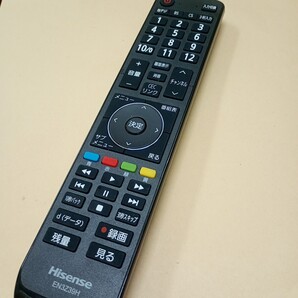 【T-2-4】動作確認済 Hisense ハイセンス テレビリモコン EN3Z39H