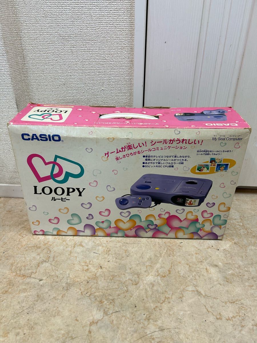 カシオ CASIO ルーピー LOOPY マイシールコンピューター 参考