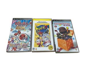 PSP 太鼓の達人 ソフト リトルビックプラネット サルゲッチュP