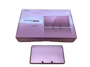 ニンテンドー3DS 初期化済み ミスティピンク 任天堂 3DS 箱 充電器有
