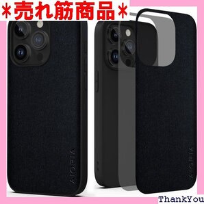 iPhone 15 Pro ケース 生地パターンレザー スマホケースiPhone 15 Pro 5G black 147