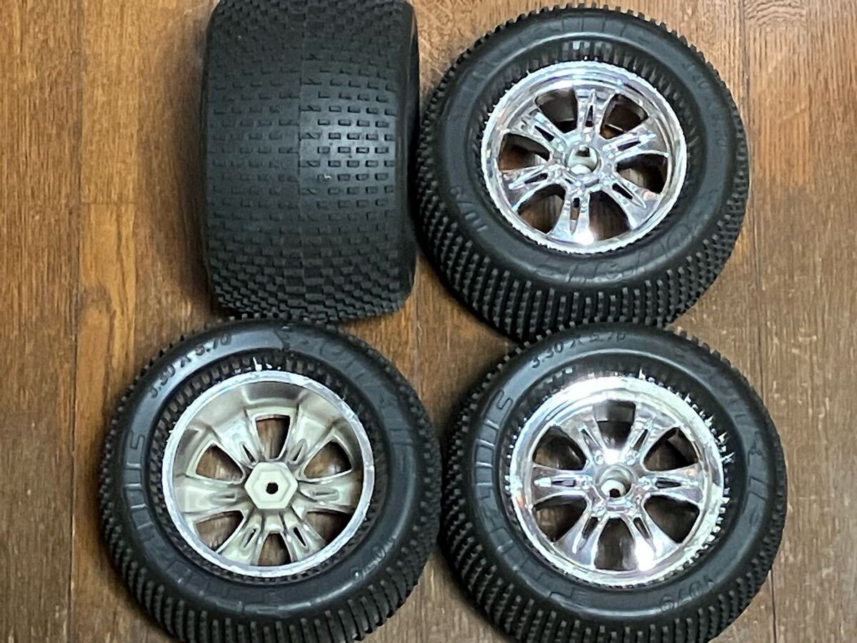 HPIサベージ スーパー マダース タイヤホイール 4本 セット 新品 希少 Yahoo!オークション -「hpi サベージ ハブ」の落札相場・落札価格