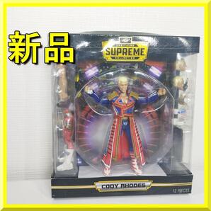 AEW Supreme コーディー・ローデズ シュプリーム 新品 日本未発売 フィギュア プロレス 海外 Cody Rhodes マテ yf280
