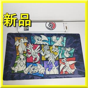 無敵の強者 ドラゴンタイプ プレイマット ポケセン パワーハウス 英語 新品 ポケモンカード ポケカ 海外ポケモンセンター限定 600族 yf366