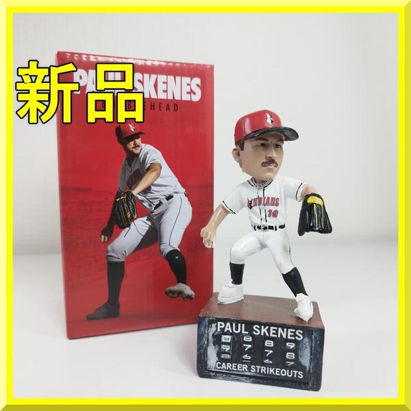 ポール スキーンズ ボブルヘッド バブルヘッド 首振り人形 ストライク アウト カウンター 球場配布品 フィギュア 新品 ルーキーイヤ yf384