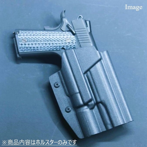 国内製造品 六七五 TM M45A1 X300U ライト 専用 カイデックスホルスター 右用 Blackカラー