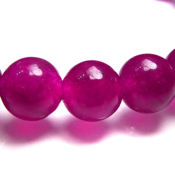 天然石 ルビー 8mm ブレスレット rub08006