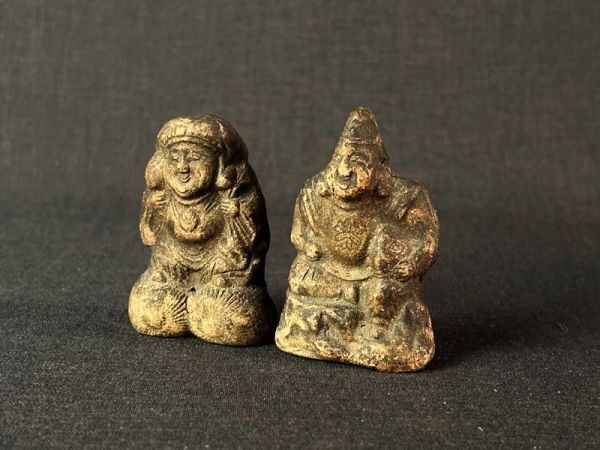 備前 古備前 七福神 大黒様 恵比寿様 江戸後期 明治 訳あり Yahoo!オークション -「恵比寿」(備前) (日本の陶磁)の落札相場