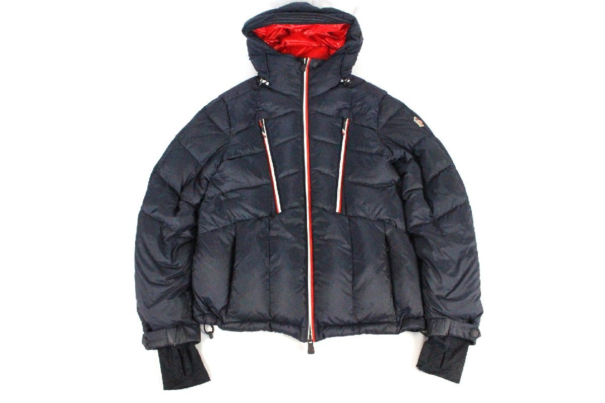 極美品 モンクレール グルノーブル BRIVE ダウンジャケット ネイビー 0 MONCLER 銀座店 モンクレール グルノーブル BRIVE ダウン
