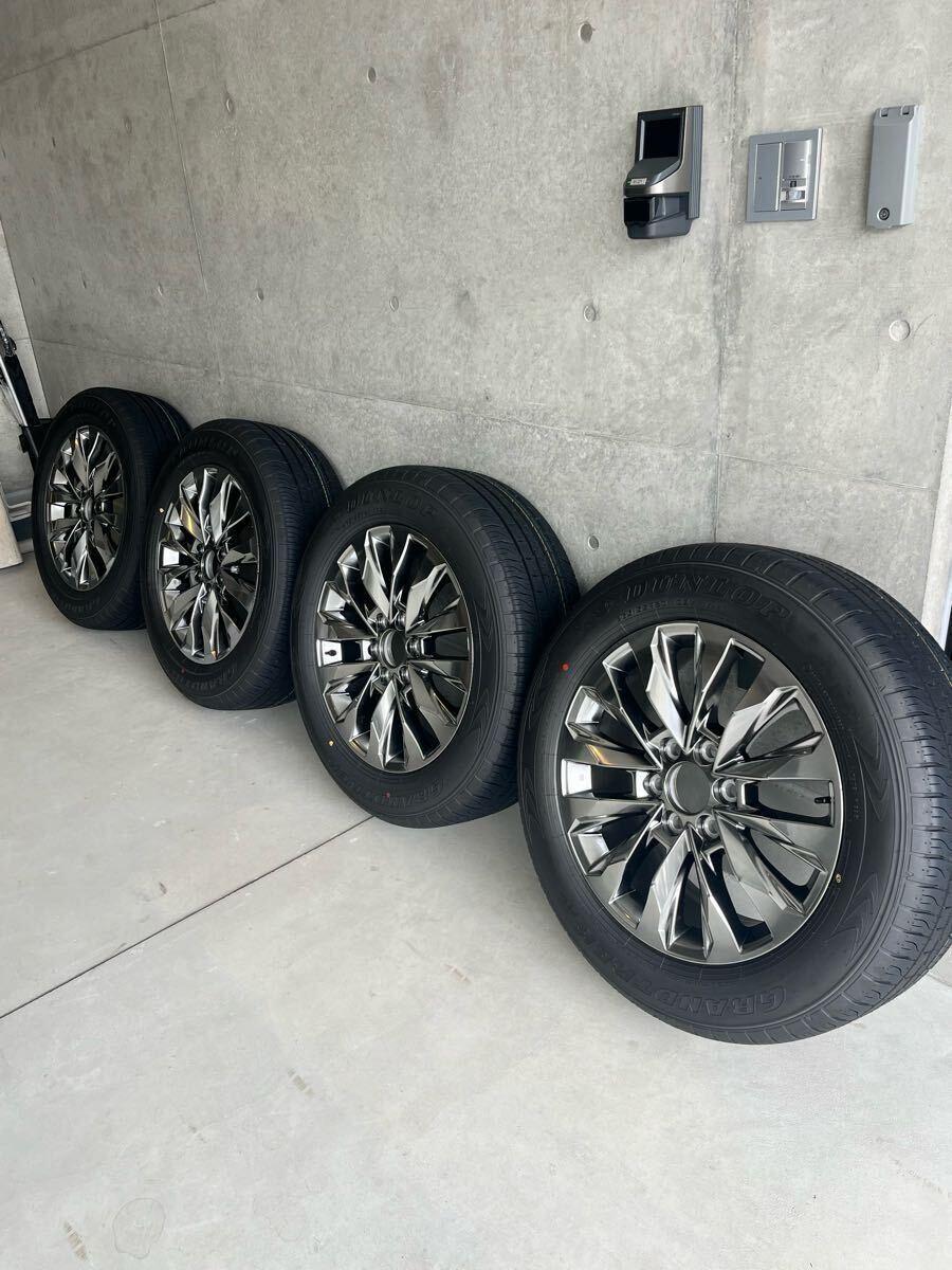 【送料込】20インチ ホイールand低走行タイヤ付 Yahoo!オークション - ランドクルーザー250 ZX 純正 20インチ