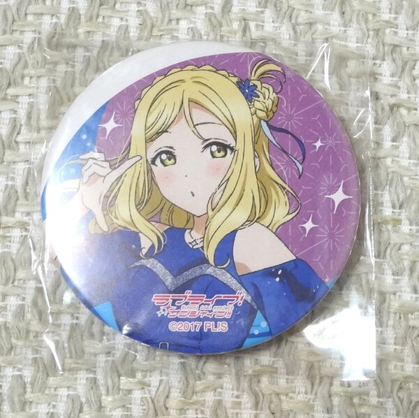 ★小原鞠莉 ガチャ Aqours Finale LoveLive! ~永久stage~ 丸缶バッジ ラブライブ!サンシャイン!!