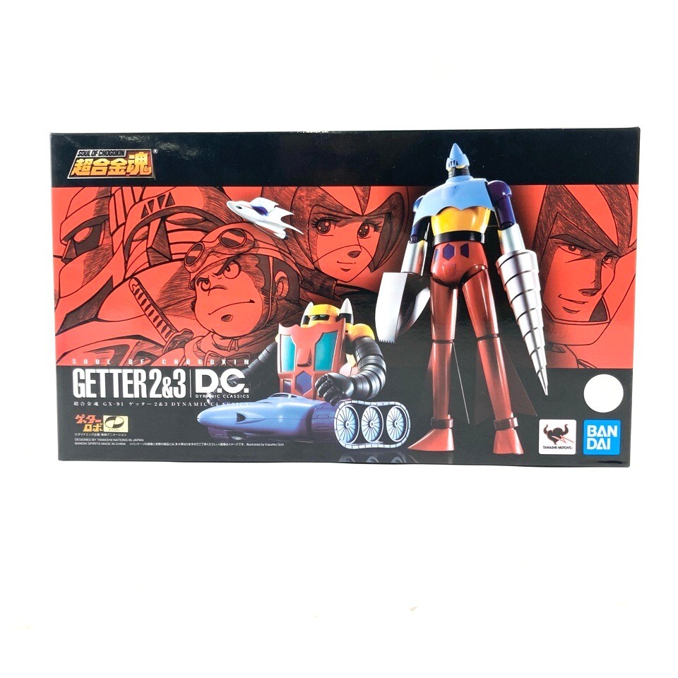 超合金魂 ゲッターロボ DYNAMICCLASSICS 初回特典付 未開封品 Yahoo!オークション -「超合金魂 ゲッターロボ」の落札相場
