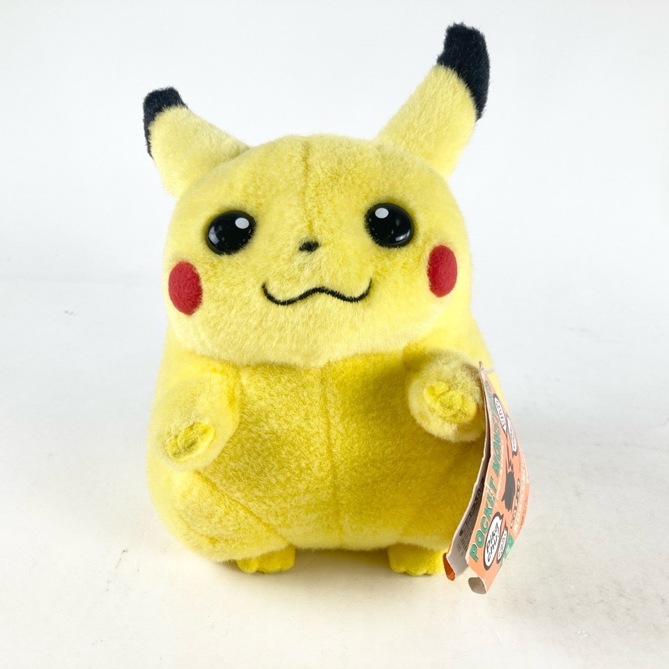 ポケモン - ピカチュウ TOMY ぬいぐるみ 初期 初代 当時物