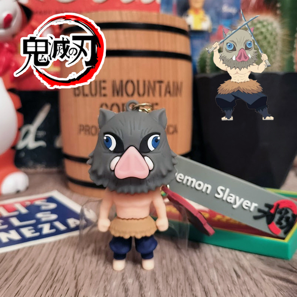 鬼滅の刃 嘴平伊之助 いのすけ キーホルダー キーチェーン ストラップ アメリカン雑貨