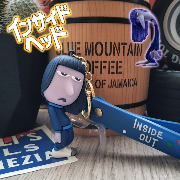 インサイドヘッド ダリィ INSIDEHED DISNEY ディズニー キーホルダー キーチェーン ストラップ アメリカン雑貨