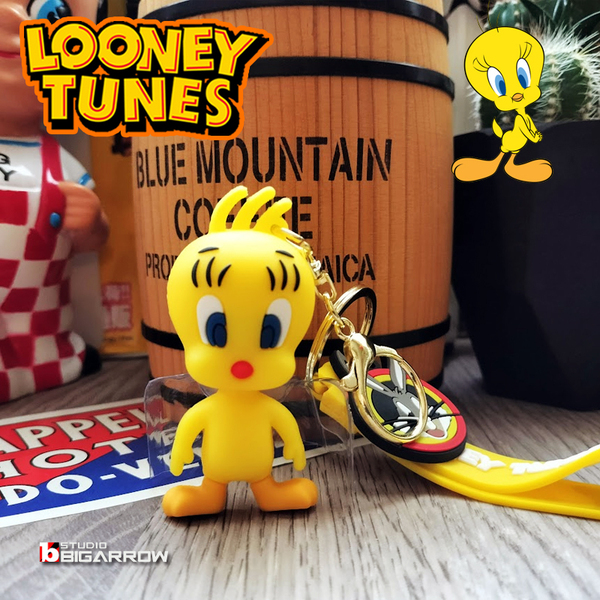 ルーニーテューンズ トゥイーティー LOONEYTUNES キーホルダー キーチェーン ストラップ シルベスター アメリカン雑貨