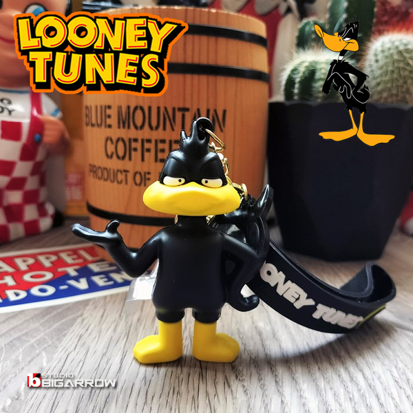 ルーニーテューンズ ダフィーダック LOONEYTUNES キーホルダー キーチェーン ストラップ 世田谷ベース アメリカン雑貨