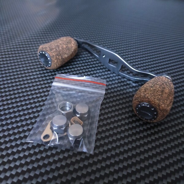 ◎新品◎送料込◎ベイトリール用カスタムハンドル ダイワ(DAIWA)、シマノ(SHIMANO)、アブガルシア(AbuGarcia)に使用可能