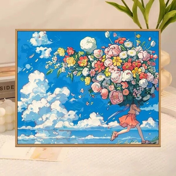 1618 ダイヤモンドアート ダイヤモンドアートキット ラウンド ビーズアート