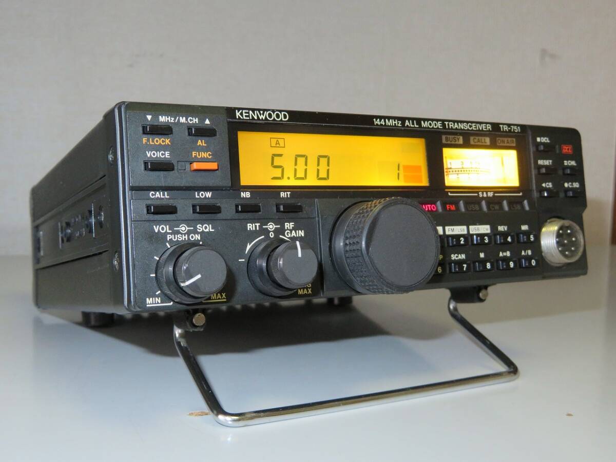 ☆ケンウッド 144MHz帯オールモード機 TR-751(現状渡し)☆ Yahoo!オークション -「kenwood tr-751」の落札相場・落札価格