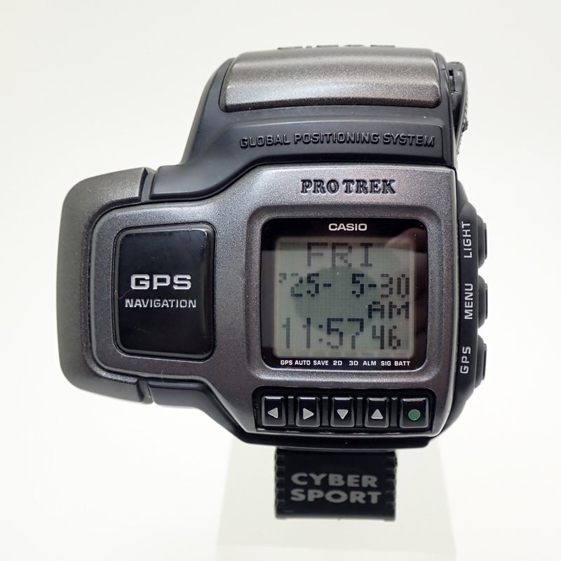 NOS CASIO PRT-1 PRO TREK GPS NAVIGATION VINTAGE DIGITAL