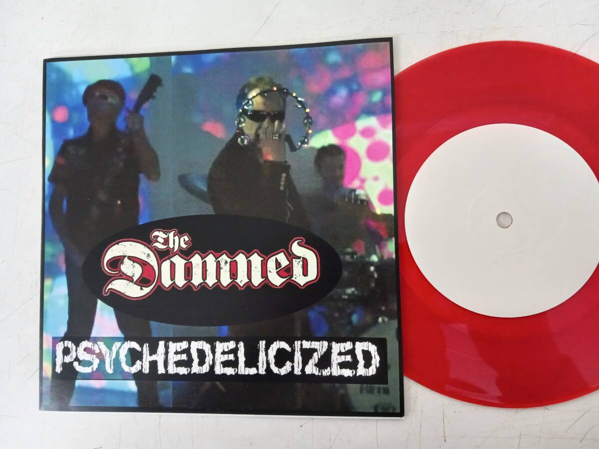 ダムド7インチシングルThe Damned Smash It Up 赤色レコード