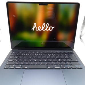 Apple MacBook air 13inch 2024 M3 RAM 16GB SSD 256GB ミッドナイト ”状態良好” メーカー1年保証