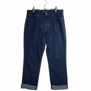 BEEN BLUE デニム ダークブルー L ストレート おしゃれ カジュアル