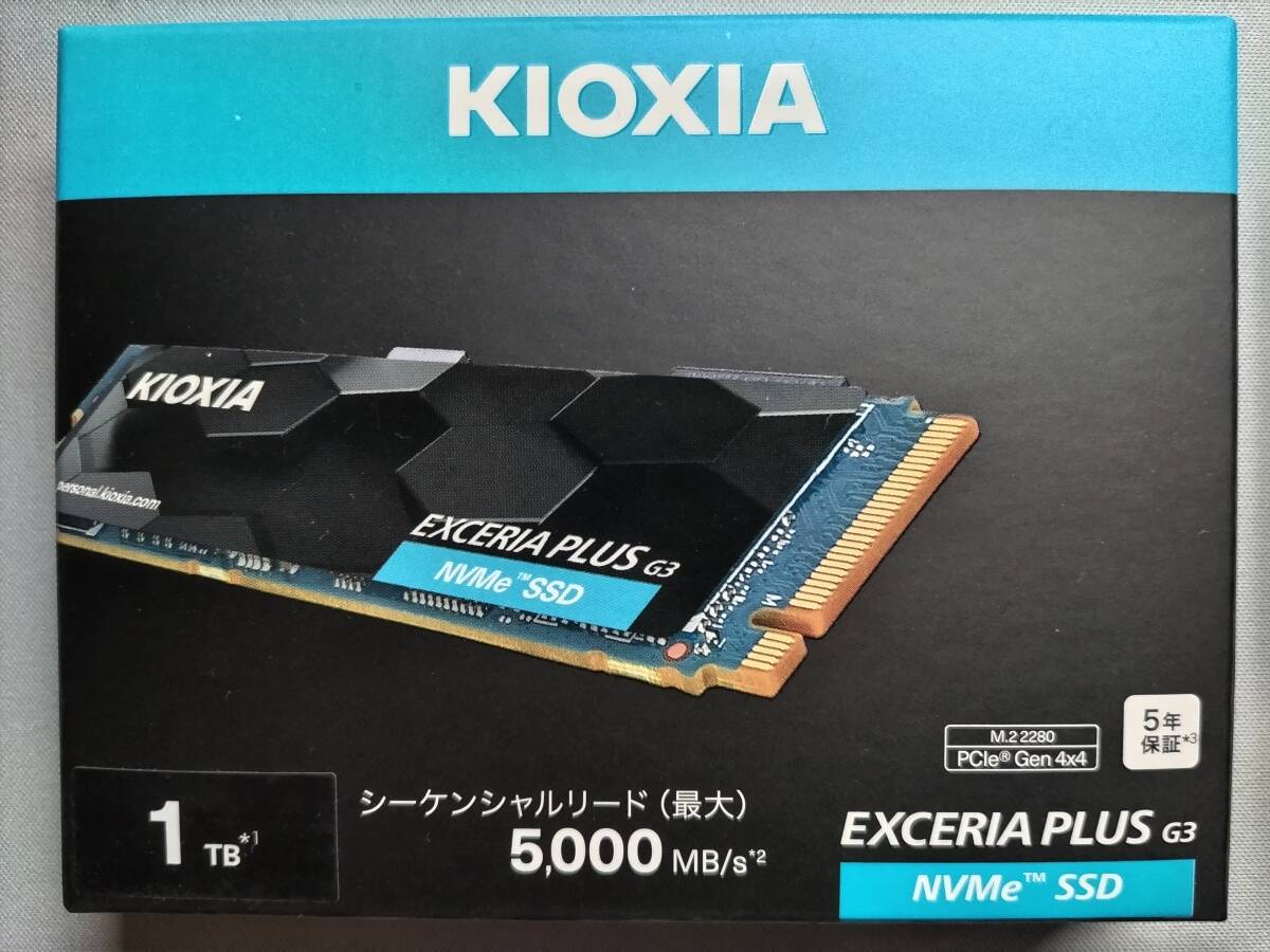 中古 KIOXIA M.2 NVMe 2280 SSD 1TB KIOXIA 1TB SSD XG6 M.2 2280 PCIe Gen3 x4 NVMe KXG60ZNV1T02