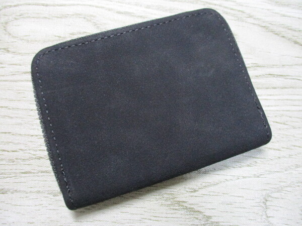 格安 新品 財布 小銭入れ メンズ カードケース コインケース ミニ財布 コンパクト ラウンド 9枚カード収納 PU マルチケース ブラック