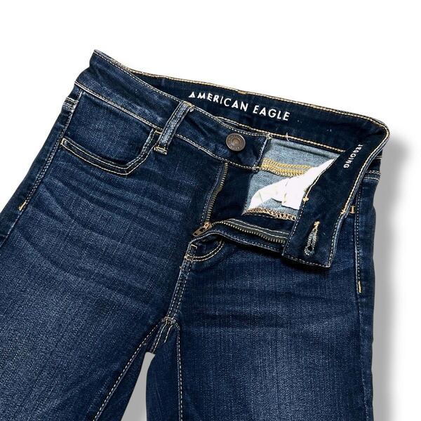 アメリカンイーグル JEGGING ジェギング ストレッチ デニム サイズUS 0