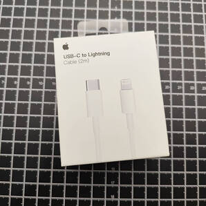 純正iPhone 充電ケーブル 2m Lightning - USB-Cケーブル