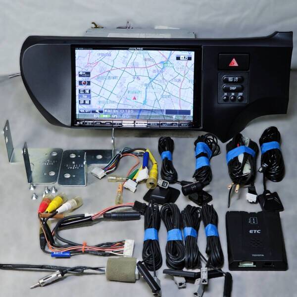 Zx1193|Alpine/アルパイン VIE-X008 8インチ/4x4|地図2012年| ETC DNETC001|BLUETOOTH DVD SD フルセグ