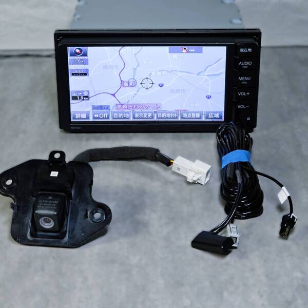 Zx1192|動作確認済 トヨタ純正 NSCP-W64 メモリーナビ 地図2015年 CD SD AUX BLUETOOTH 地デジ(ワンセグ) ZRR70G ZVW NHP MNH エスティマ