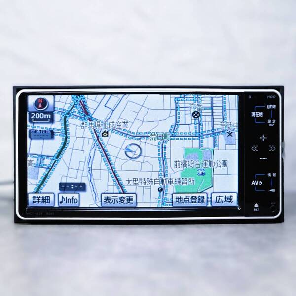 Zx1107|動作確認済|トヨタ純正 NHDT-W59 HDDナビ|地図2013年|DVD HDD SD AUX TV(ワンセグ) ZRR70G ZVW30 NHP10 ANH10W MNH15 GGH25