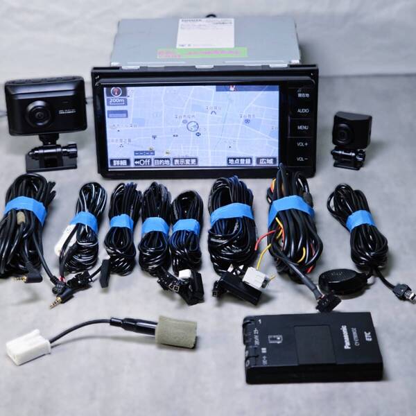 Zx1171|動作確認済|トヨタ純正 NSZT-W64 SDナビ 地図2014年 ETC CY-ET909KDZ COMTEC ZDR016 32GB DVD BLUETOOTH フルセグ ZRR70G ZVW30