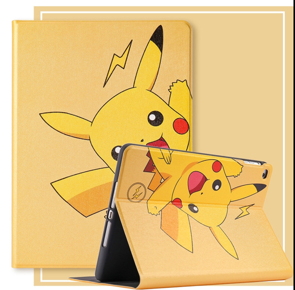 7.9インチ第五世代 ピカチュウiPadケース 手帳型 新品 ipadカバー mini5mini4