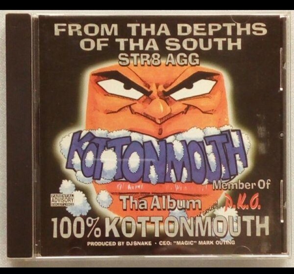 100% KOTTONMOUTH 全曲 DJ SNAKE pko ギャングスタラップ ヒップホップ G-RAP hiphop