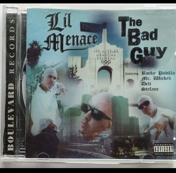 LIL MENACE/THE BAD GUY チカーノ ギャングスタラップ CHICANO G-RAP ロサンゼルス カリフォルニア ウエストコースト west coast m23-11