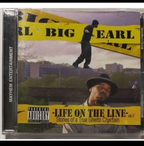 BIG EARL/LIFE ON THE LINE 2 ギャングスタラップ G-RAP a22-3