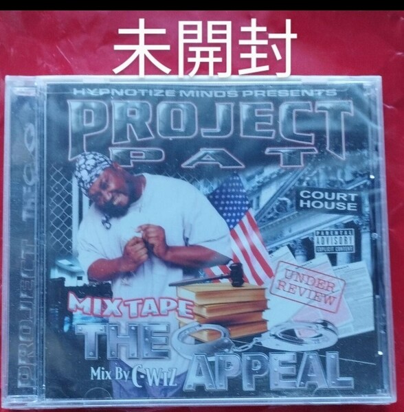 未開封 PROJECT PAT/THE APPEAL MIXTAPE メンフィス テネシー ギャングスタラップ g-rap Memphis Tennessee GANGSTA 23-12