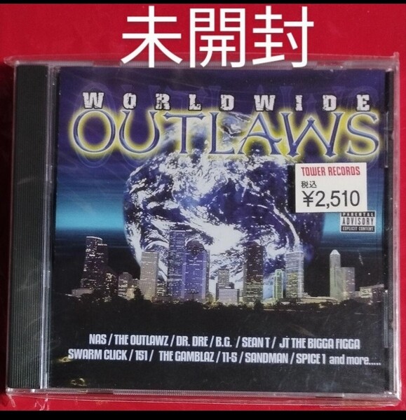 未開封 WORLDWIDE OUTLAWS ギャングスタラップ G-RAP 23-12