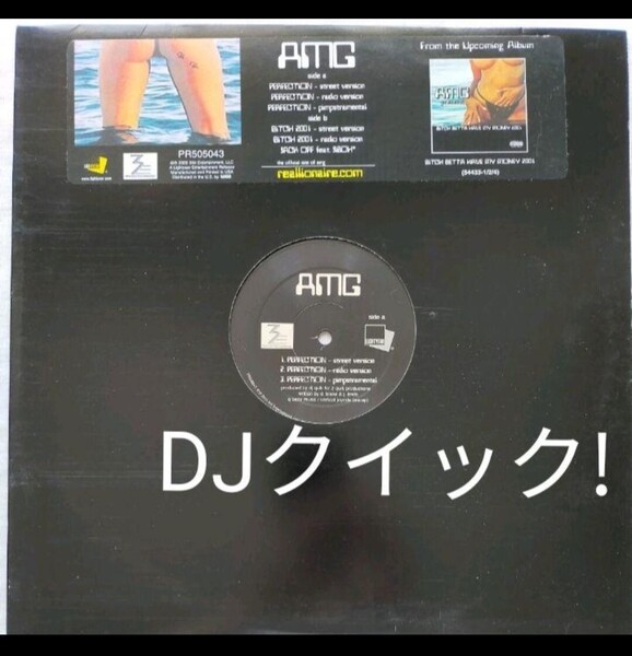 AMG/Perfection・Bitch 2001 g-rap レコード 西海岸 ギャングスタラップ ロサンゼルス カリフォルニア ウエストコースト サイド dj quik