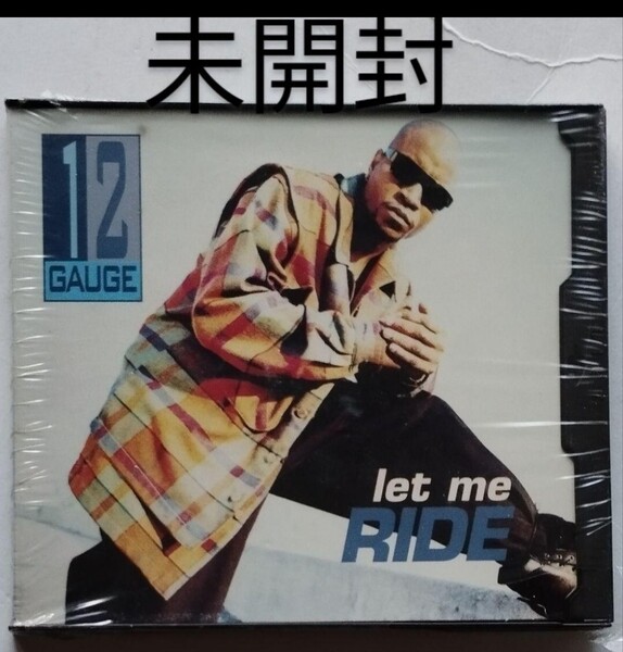 未開封 12gauge/let me ride シングル盤 ベース bass ラップ ヒップホップ rap hiphop