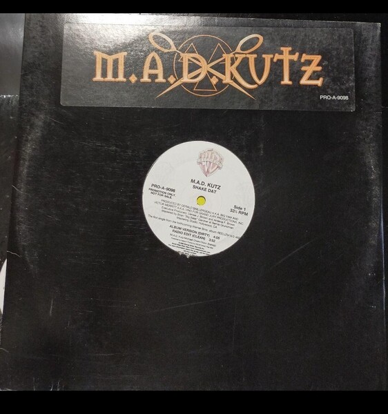MAD KUTZ/SHAKE DAT レコード ラップ ヒップホップ 12インチ rap hiphop アナログ r21-9