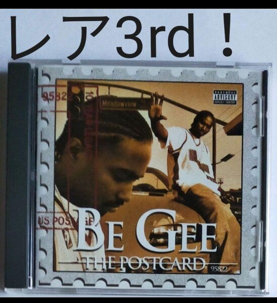BE GEE/THE POSTCARD 西海岸 G-RAP westcoast ギャングスタラップ カリフォルニア ウエストサイド コースト California